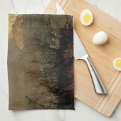 Midzomernacht door Grimshaw, Victoriaans kunst Theedoek (Quarter Fold)