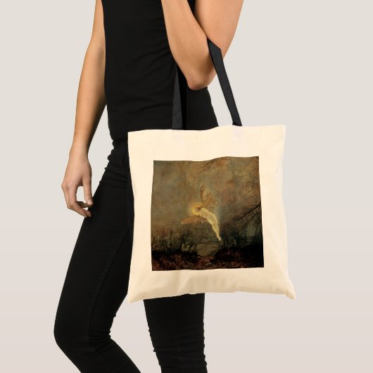 Midzomernacht door Grimshaw,  Victoriaans kunst Tote Bag (Voorkant (product))