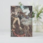 Midzomernacht droom RSVP (Staand voorkant)