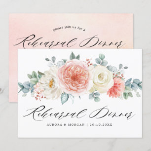 Midzomerperstaaf Floral repetitie dinaal Kaart