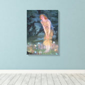 "Midzomer's Eve"-feeën Canvas Afdruk (Insitu (Houten vloer))