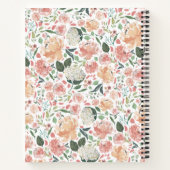 Midzomerse Floral Recipe Notitieboek (Achterkant)