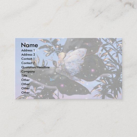 Midzomertijd Visitekaartje (Voorkant)