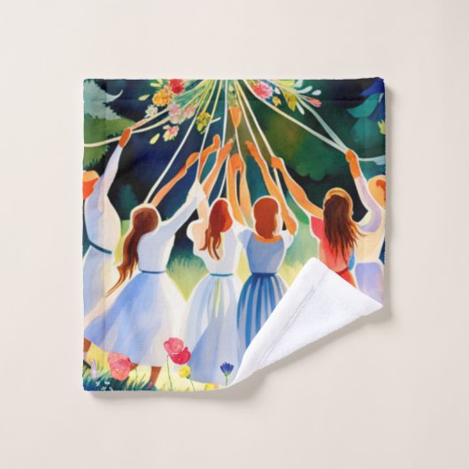 Midzomervreugde Bad Handdoek (Wasdoekje)