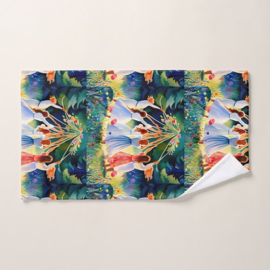 Midzomervreugde Bad Handdoek (Handdoek)