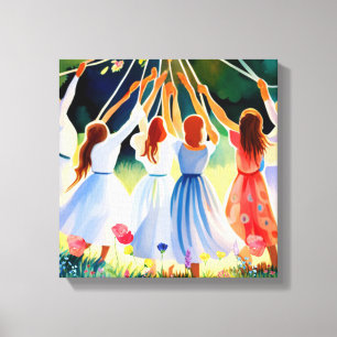 Midzomervreugde Canvas Afdruk
