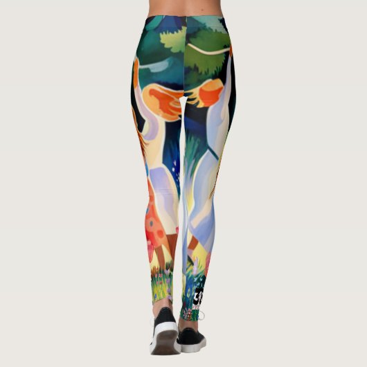 Midzomervreugde Leggings (Achterkant)