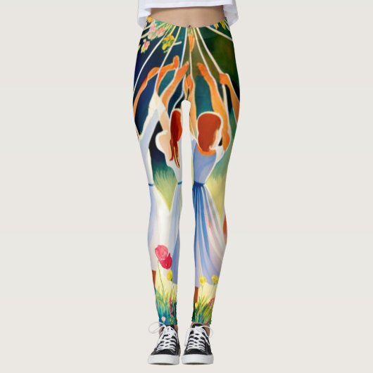Midzomervreugde Leggings (Voorkant)