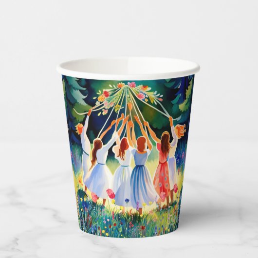Midzomervreugde Papieren Bekers (Links)