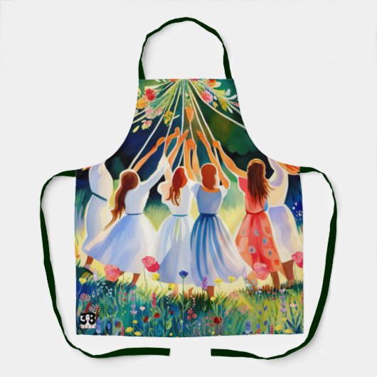 Midzomervreugde Schort (Voorkant)