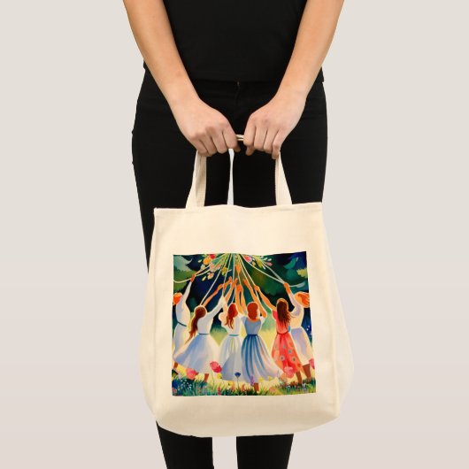 Midzomervreugde Tote Bag (Voorkant (product))