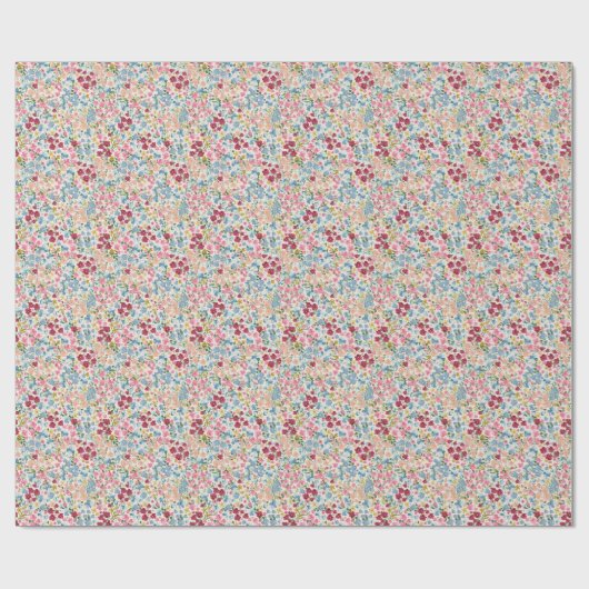 Midzomerweide, bloeiend plant. cadeaupapier (Vlak)