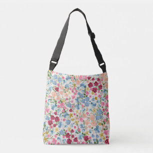 Midzomerweide, bloeiend plant. crossbody tas