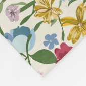 Midzomerweide, bloeiend plant. fleece deken (Hoek)