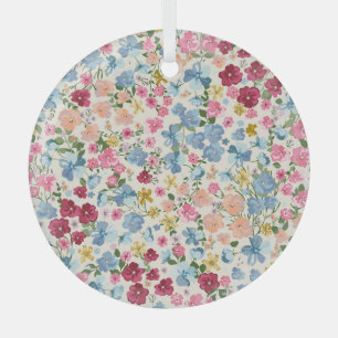 Midzomerweide, bloeiend plant. glas ornament