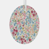 Midzomerweide, bloeiend plant. glas ornament (Voorkant Rechts)