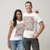 Midzomerweide, bloeiend plant. t-shirt (Unisex)