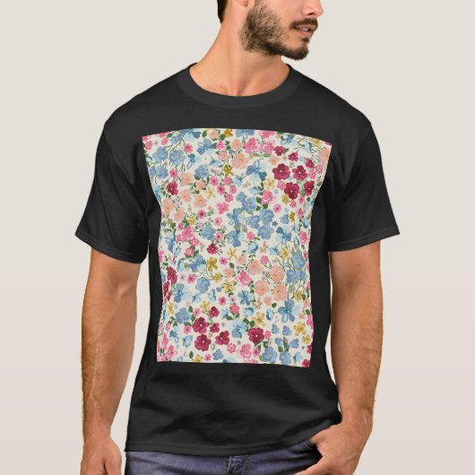 Midzomerweide, bloeiend plant. t-shirt (Voorkant)
