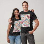 Midzomerweide, bloeiend plant. t-shirt (Unisex)
