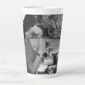 Mie Mikimoto-eiland kweekvijver C Latte Mok (Voorkant)