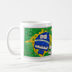 Mielerij ontwerp geïnspireerd door de Braziliaanse Koffiemok