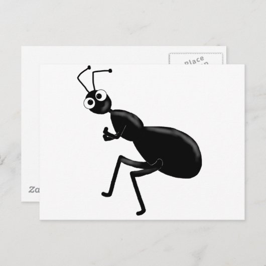 mier briefkaart (Voorkant / Achterkant)