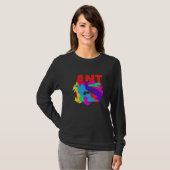 Mier Dieren Mozaïek Puzzel T-shirt (Voorkant volledig)