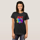 Mier Dieren Mozaïek Puzzel T-shirt (Voorkant volledig)