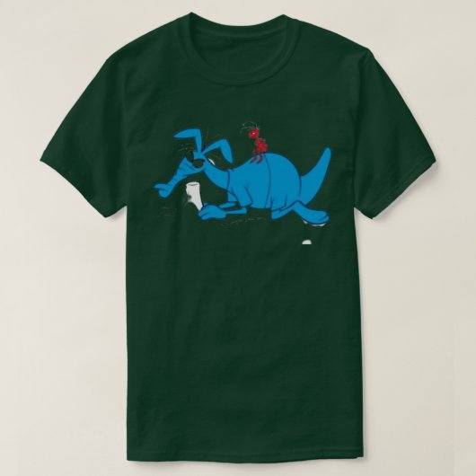 mier en het aardvark t-shirt (Design voorkant)