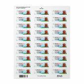 Mier Gebarentaal Adres Etiket (Full Sheet)