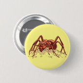 Mier - Hardwerkende Insect Ronde Button 5,7 Cm (Voorkant /achterkant)