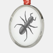 Mier Metalen Ornament (Links)