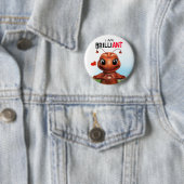 Mier Puns Tekentaal Ronde Button 5,7 Cm (In situ)