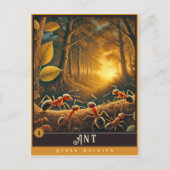 mier | Schattige familie  Briefkaart (Voorkant)