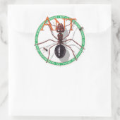 mier-Sticker Ronde Sticker (Tas)