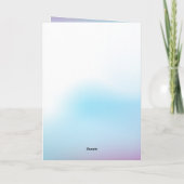 Mier Stotter Gebarentaal Verjaardagskaart Kaart (Achterkant)