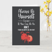 Miereleuke Ant Kaarten Bug Insect Cartoon Grappig  (Gele Bloem)