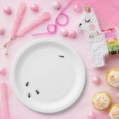 Mieren bij je picknick papieren bordje (Feest)