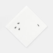 Mieren bij je picknick servet (Hoek)