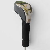 Mieren en bloemen golfheadcover (Schuin)