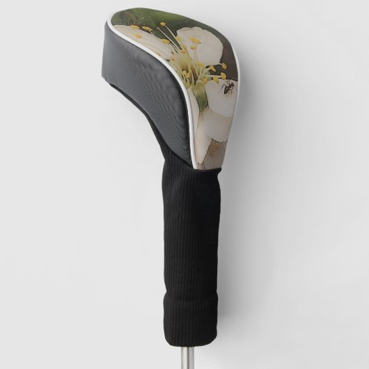 Mieren en bloemen golfheadcover (Schuin)