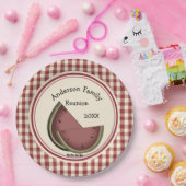 Mieren en Watermeloen Picknick Papieren Bordje (Feest)