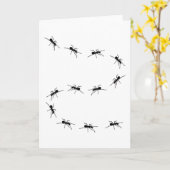 Mieren houden mier Boerderij cadeau Grappig Kaart (Gele Bloem)