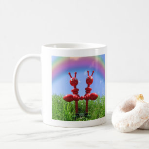 Mieren in het Gras - Beste Vrienden Koffiemok