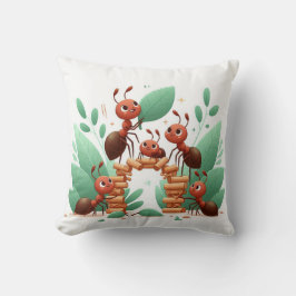 Mieren in Wonderland Kussen