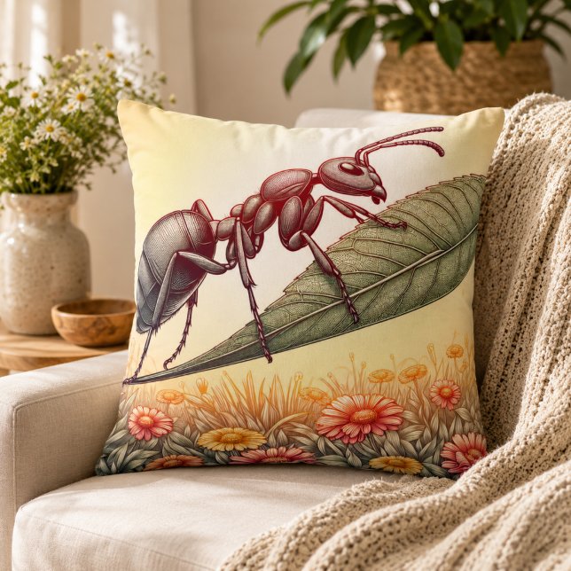 Mieren in Wonderland Kussen (Ants in Wonderland Pillow)