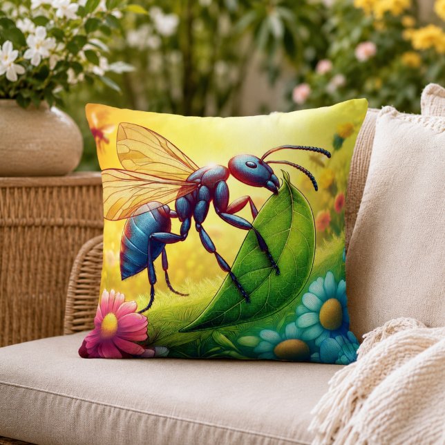 Mieren in Wonderland Kussen (Ants in Wonderland Pillow)