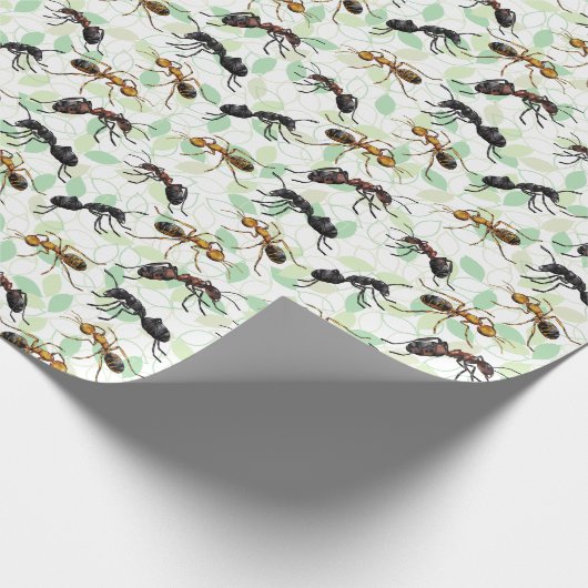 Mieren Insecten Bugs Inpakpapier (Hoek)