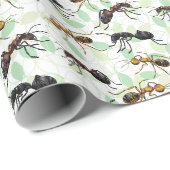 Mieren Insecten Bugs Inpakpapier (Rol Hoek)