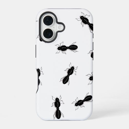 Mieren iPhone 16 Hoesje (Achterkant)